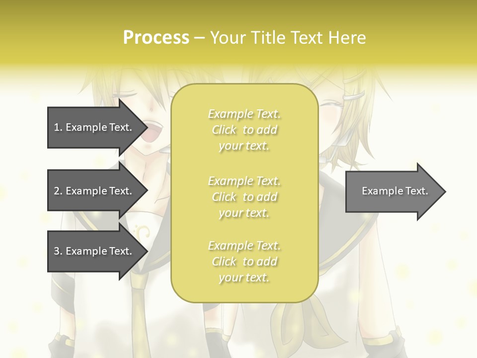 A Couple Of Anime Characters With Their Mouths Open PowerPoint Template