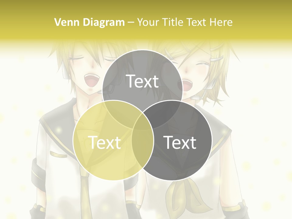 A Couple Of Anime Characters With Their Mouths Open PowerPoint Template