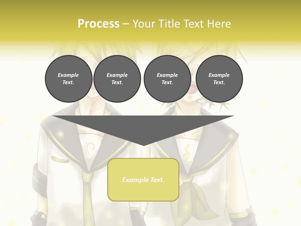 A Couple Of Anime Characters With Their Mouths Open PowerPoint Template