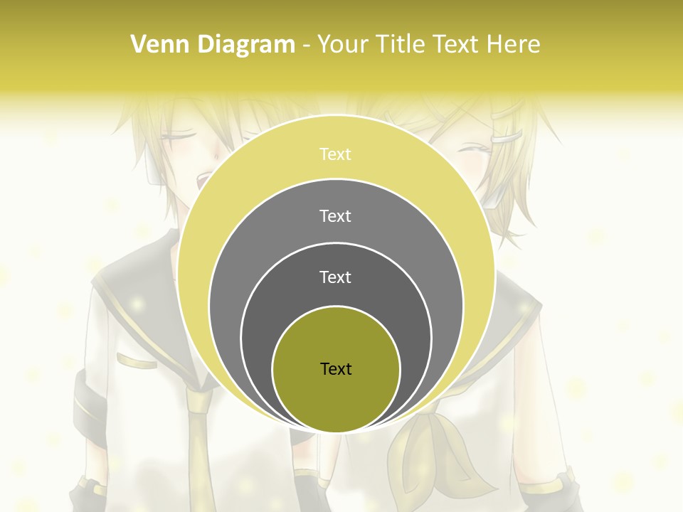 A Couple Of Anime Characters With Their Mouths Open PowerPoint Template