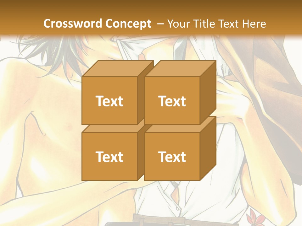 A Couple Of People Standing Next To Each Other PowerPoint Template