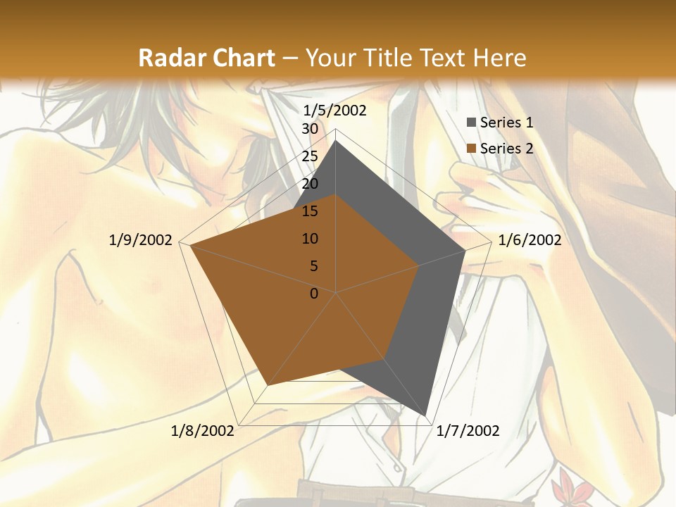 A Couple Of People Standing Next To Each Other PowerPoint Template