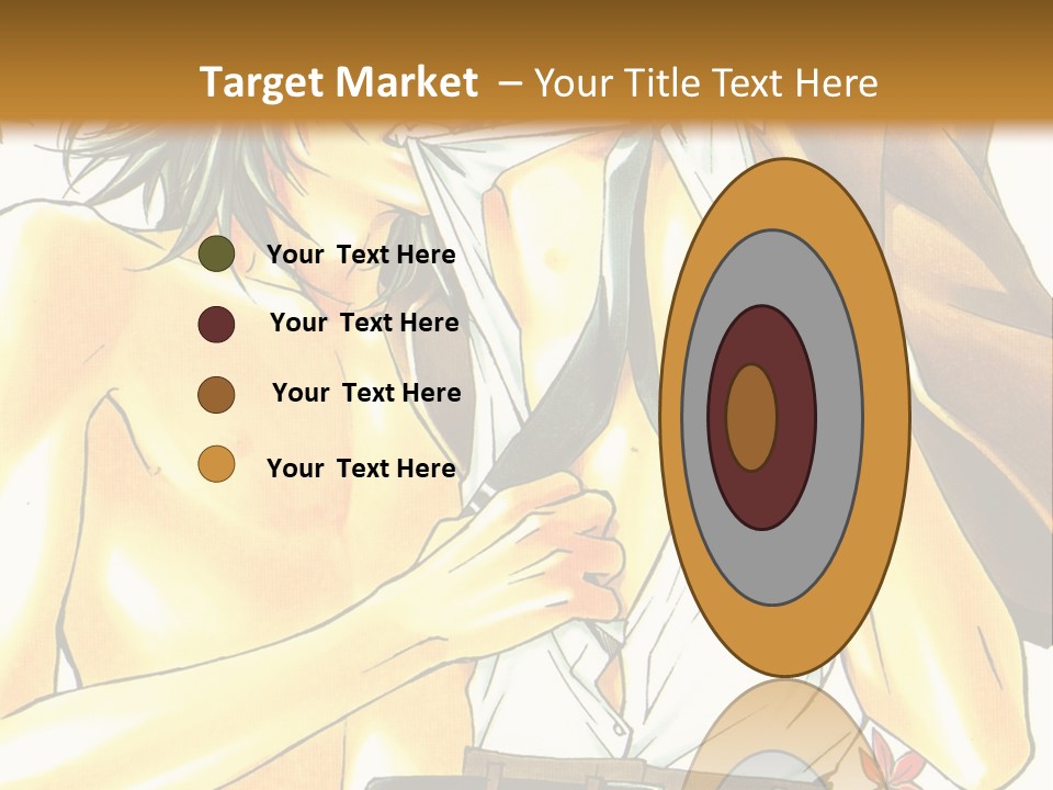 A Couple Of People Standing Next To Each Other PowerPoint Template