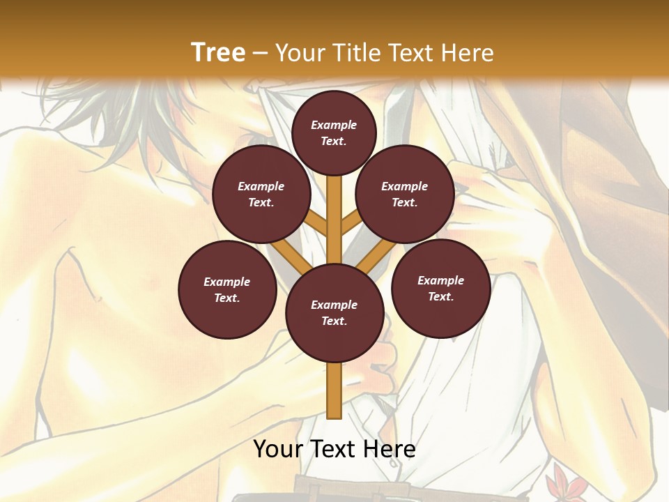 A Couple Of People Standing Next To Each Other PowerPoint Template