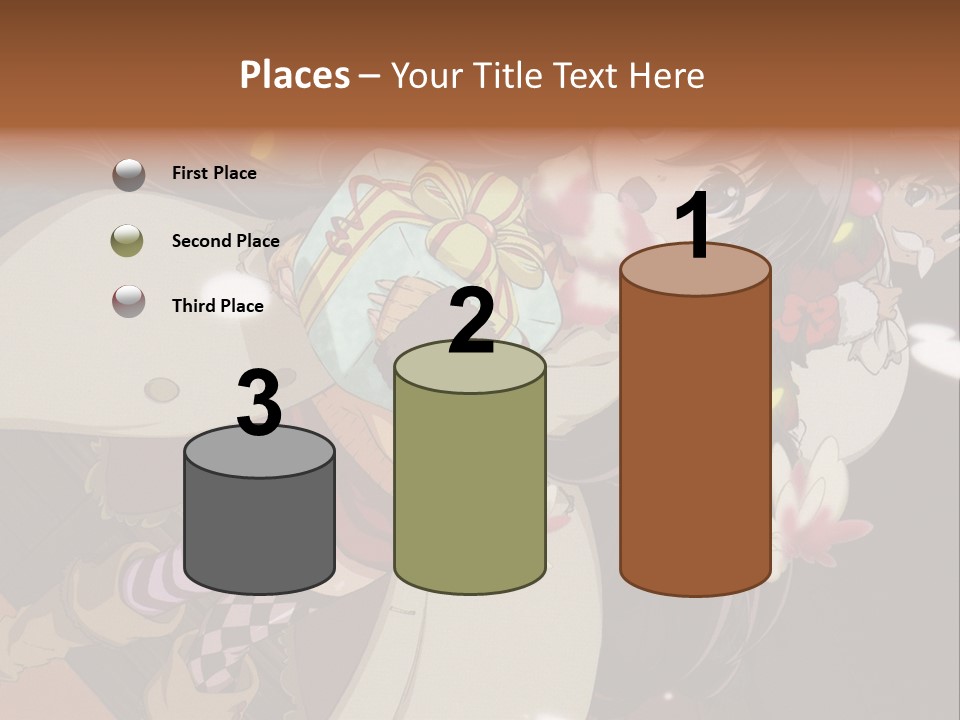 A Woman Holding A Teddy Bear In Her Arms PowerPoint Template