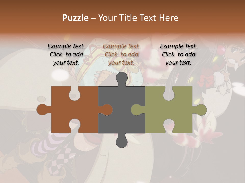 A Woman Holding A Teddy Bear In Her Arms PowerPoint Template