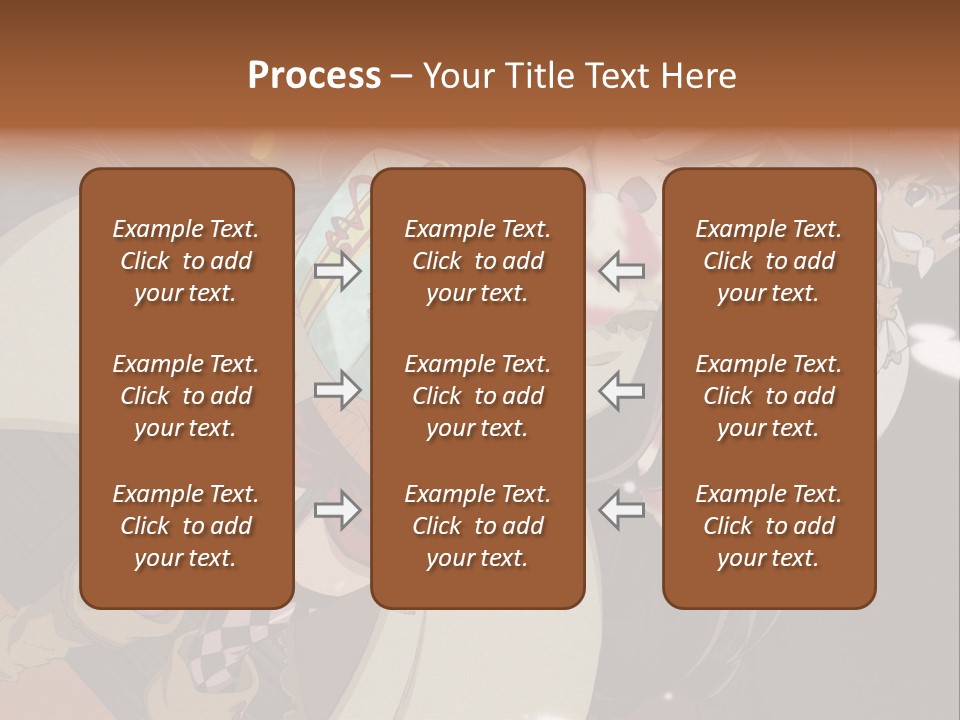 A Woman Holding A Teddy Bear In Her Arms PowerPoint Template