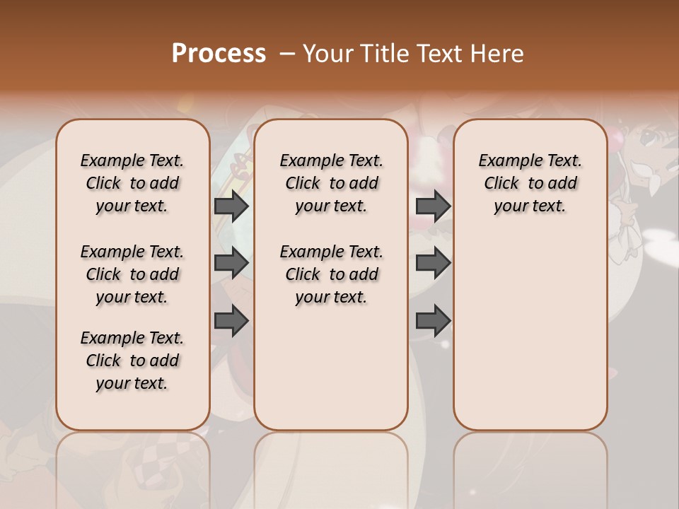 A Woman Holding A Teddy Bear In Her Arms PowerPoint Template
