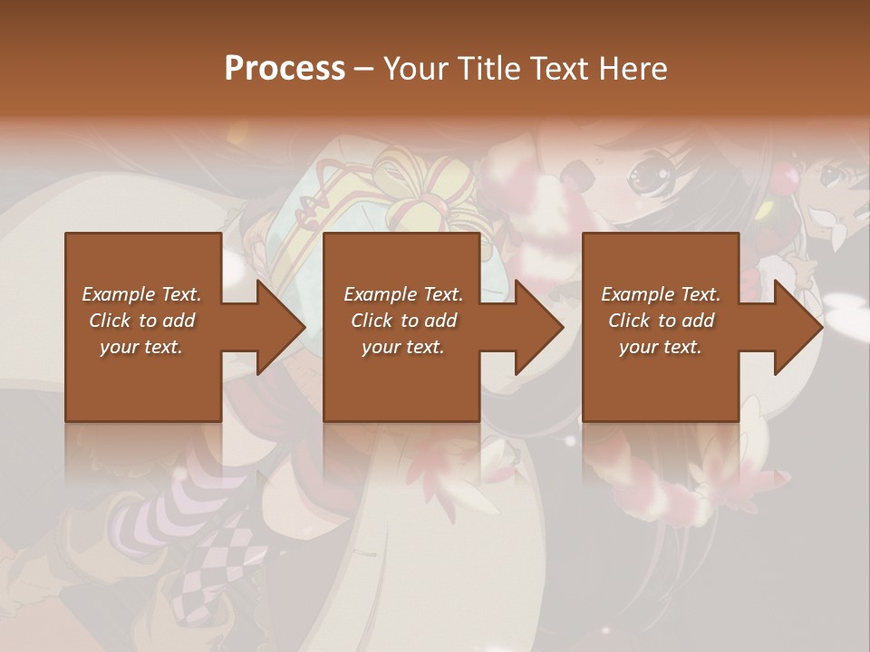 A Woman Holding A Teddy Bear In Her Arms PowerPoint Template