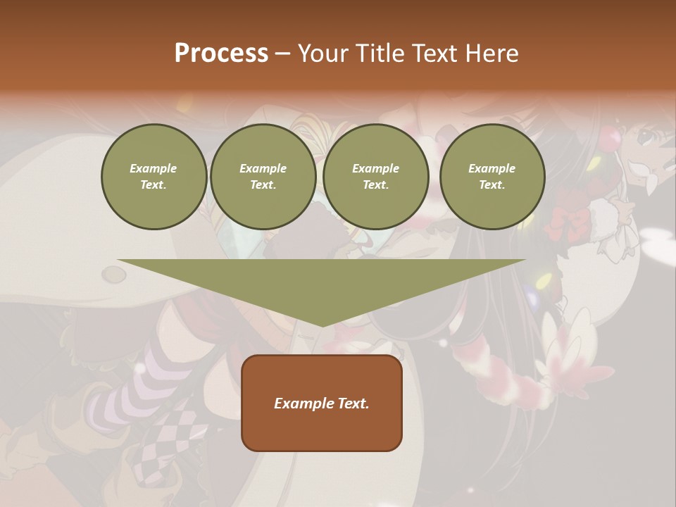 A Woman Holding A Teddy Bear In Her Arms PowerPoint Template