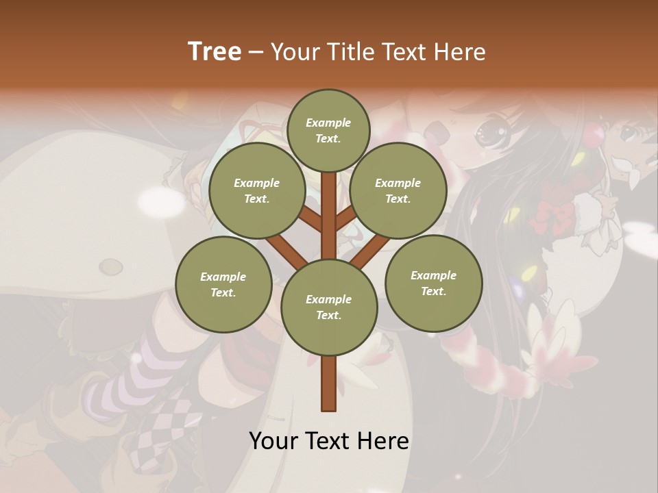 A Woman Holding A Teddy Bear In Her Arms PowerPoint Template