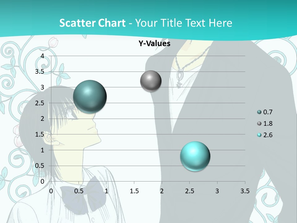 A Man And Woman Standing Next To Each Other PowerPoint Template