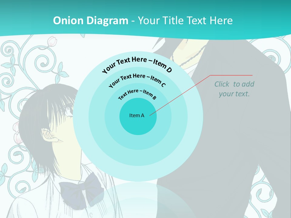 A Man And Woman Standing Next To Each Other PowerPoint Template