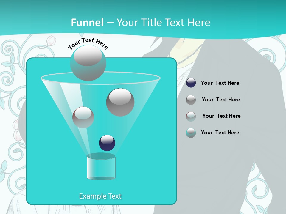 A Man And Woman Standing Next To Each Other PowerPoint Template