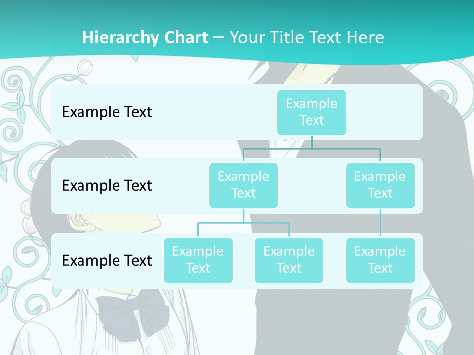 A Man And Woman Standing Next To Each Other PowerPoint Template