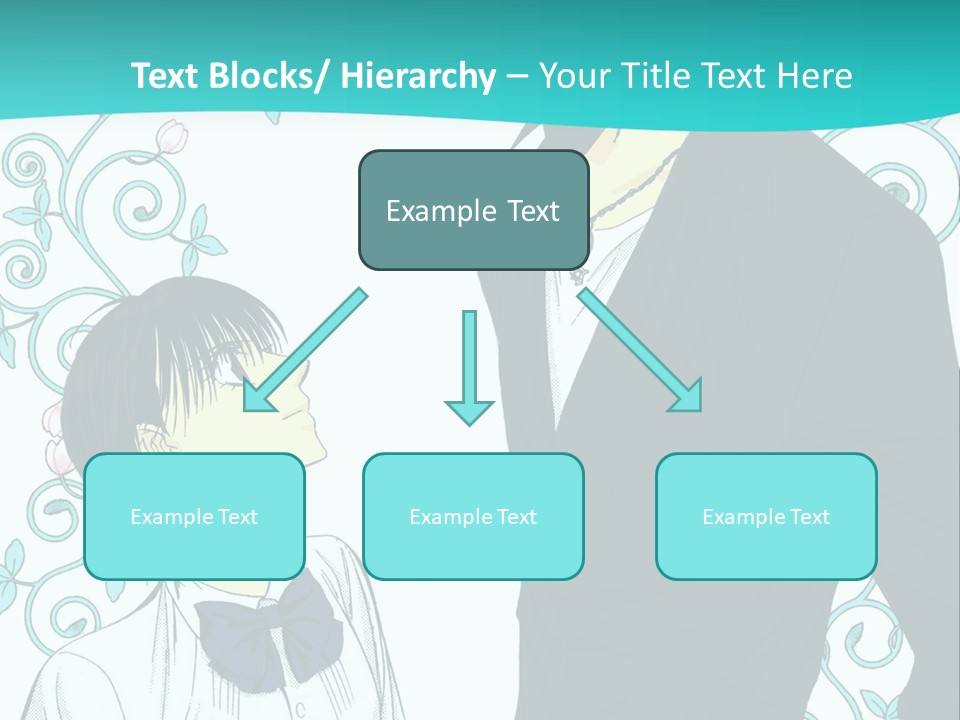A Man And Woman Standing Next To Each Other PowerPoint Template