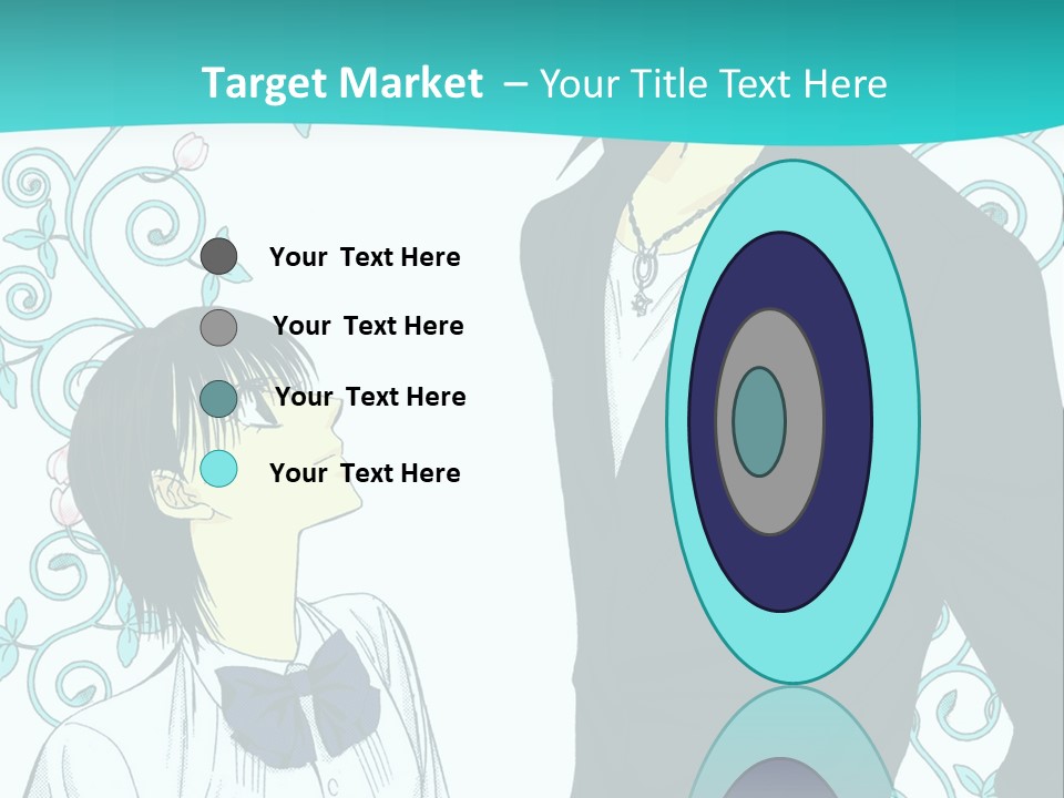 A Man And Woman Standing Next To Each Other PowerPoint Template