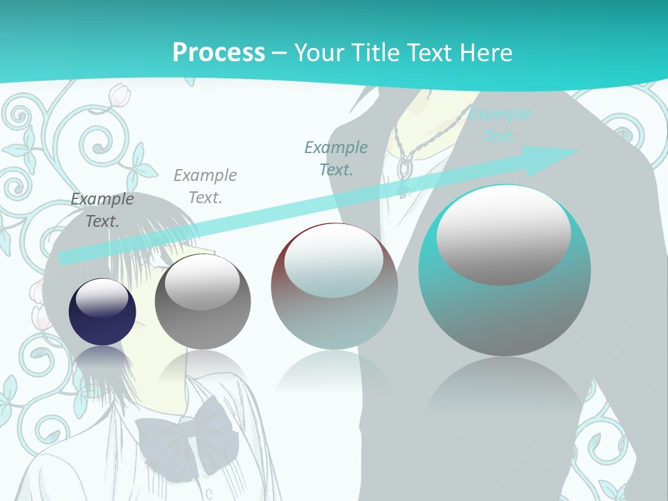 A Man And Woman Standing Next To Each Other PowerPoint Template