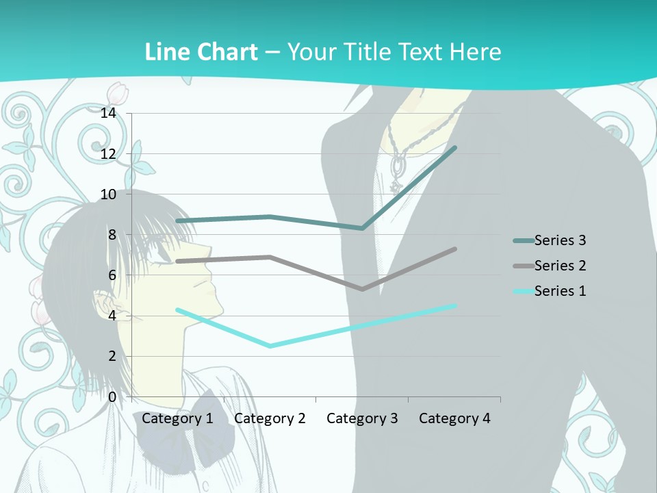 A Man And Woman Standing Next To Each Other PowerPoint Template