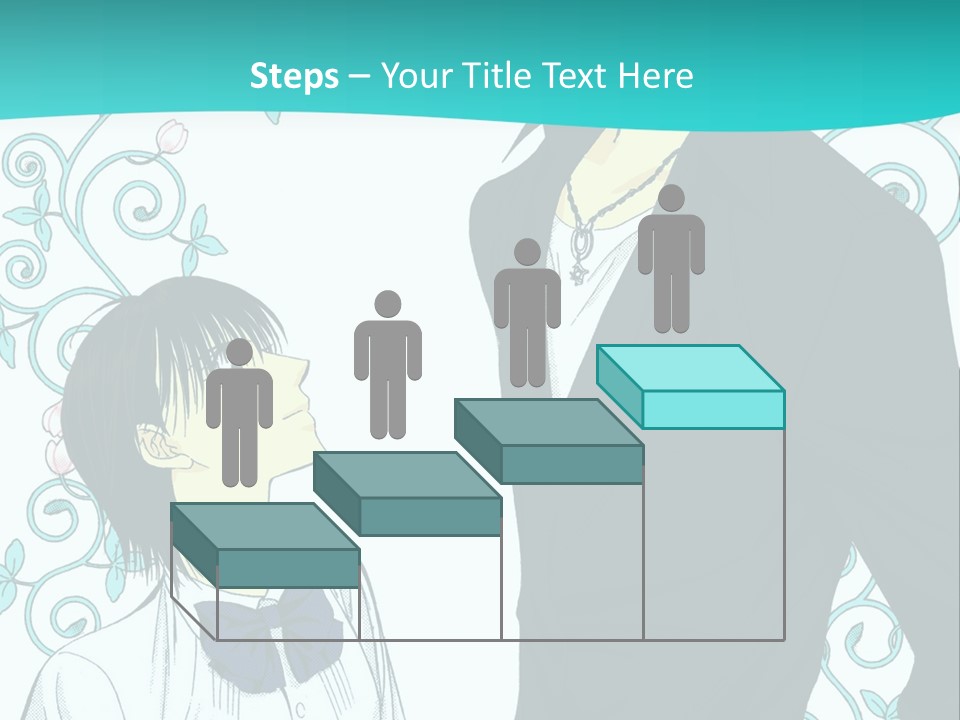 A Man And Woman Standing Next To Each Other PowerPoint Template