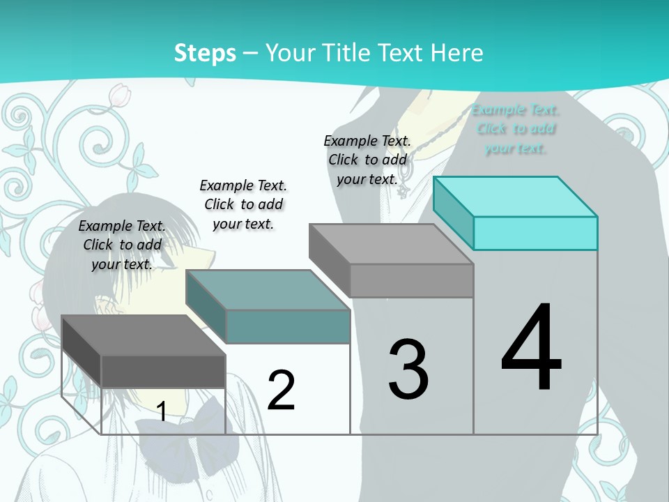 A Man And Woman Standing Next To Each Other PowerPoint Template