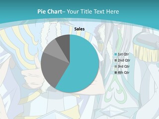 A Couple Of Anime Characters Standing Next To Each Other PowerPoint Template