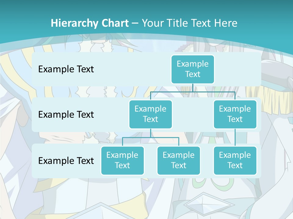 A Couple Of Anime Characters Standing Next To Each Other PowerPoint Template