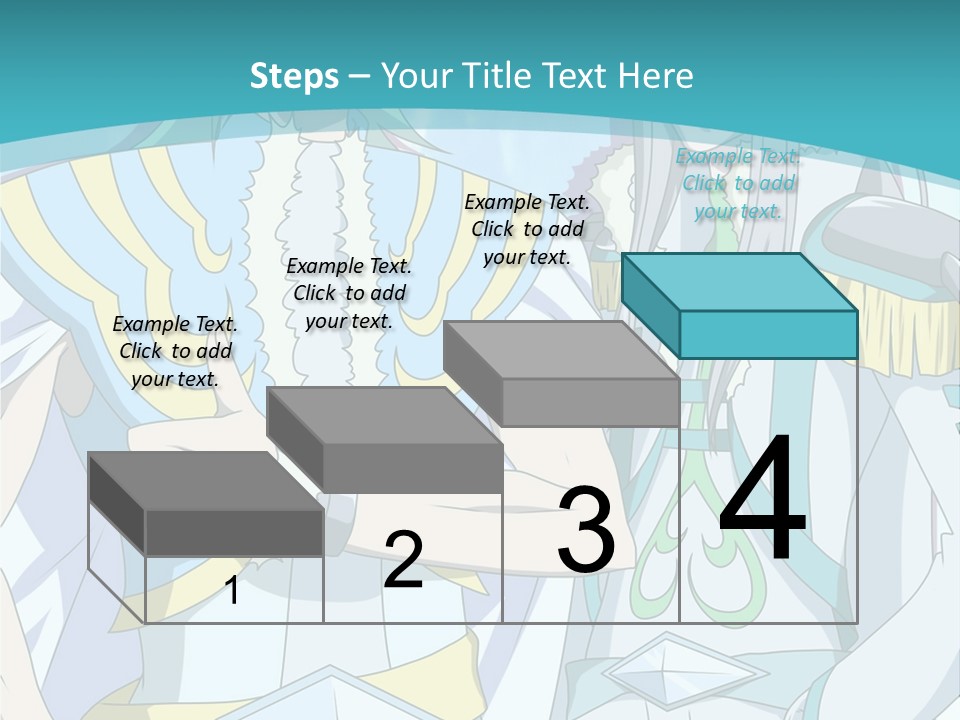 A Couple Of Anime Characters Standing Next To Each Other PowerPoint Template