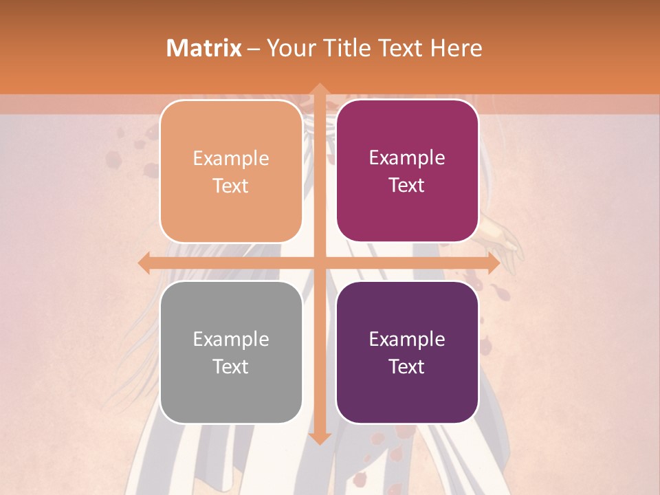 A Woman In A White Dress Holding A Flower PowerPoint Template