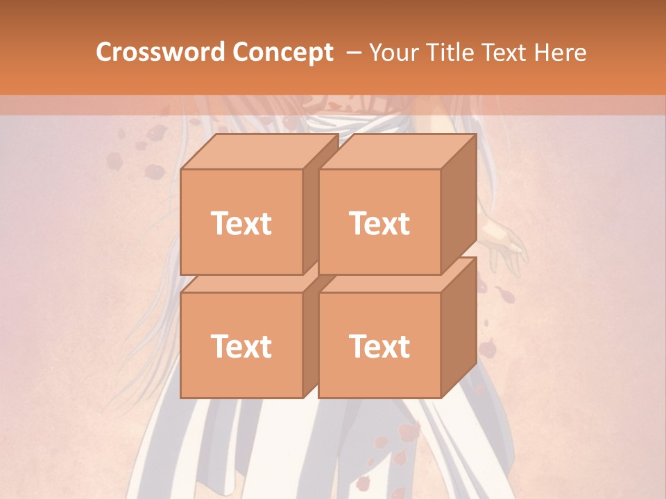 A Woman In A White Dress Holding A Flower PowerPoint Template