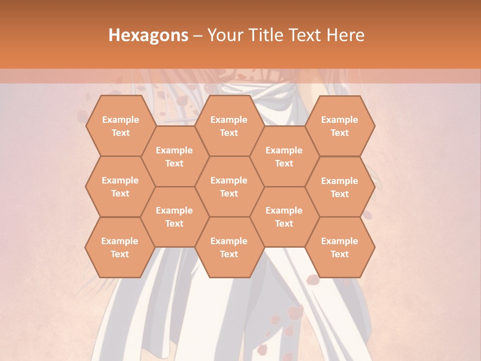 A Woman In A White Dress Holding A Flower PowerPoint Template