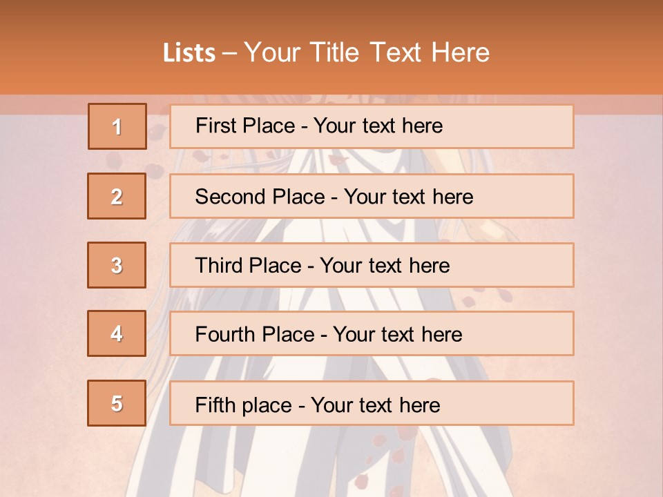 A Woman In A White Dress Holding A Flower PowerPoint Template