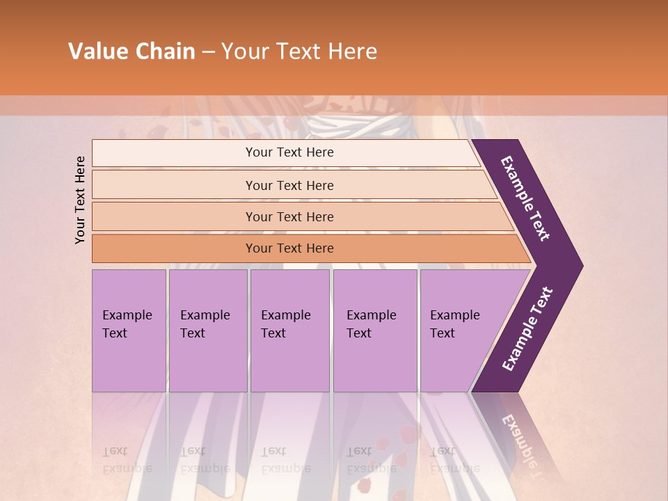 A Woman In A White Dress Holding A Flower PowerPoint Template