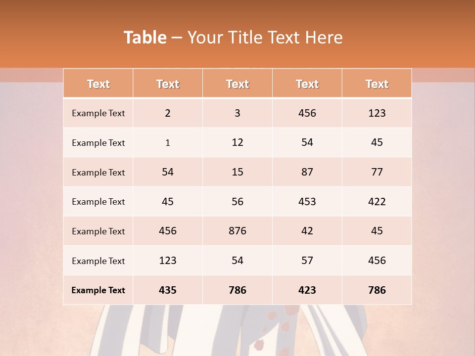 A Woman In A White Dress Holding A Flower PowerPoint Template