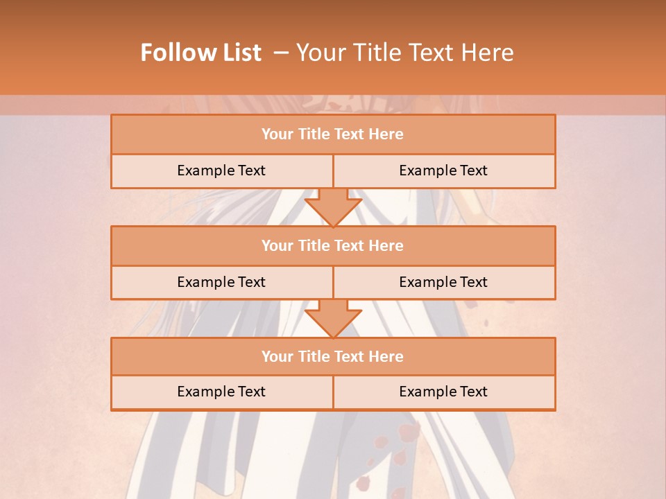 A Woman In A White Dress Holding A Flower PowerPoint Template