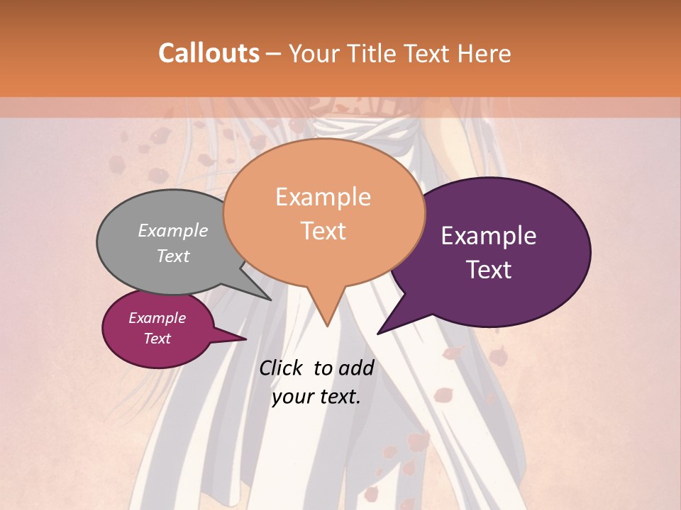 A Woman In A White Dress Holding A Flower PowerPoint Template