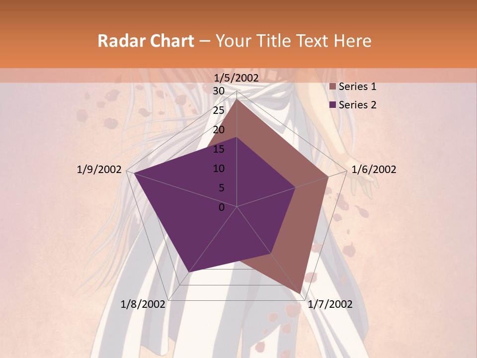 A Woman In A White Dress Holding A Flower PowerPoint Template