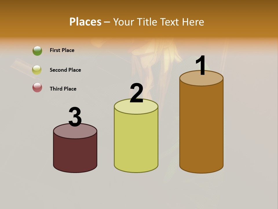 A Woman In A Green Shirt And Hat Holding A Toothbrush PowerPoint Template