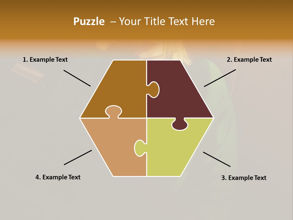 A Woman In A Green Shirt And Hat Holding A Toothbrush PowerPoint Template