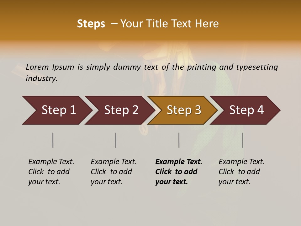 A Woman In A Green Shirt And Hat Holding A Toothbrush PowerPoint Template