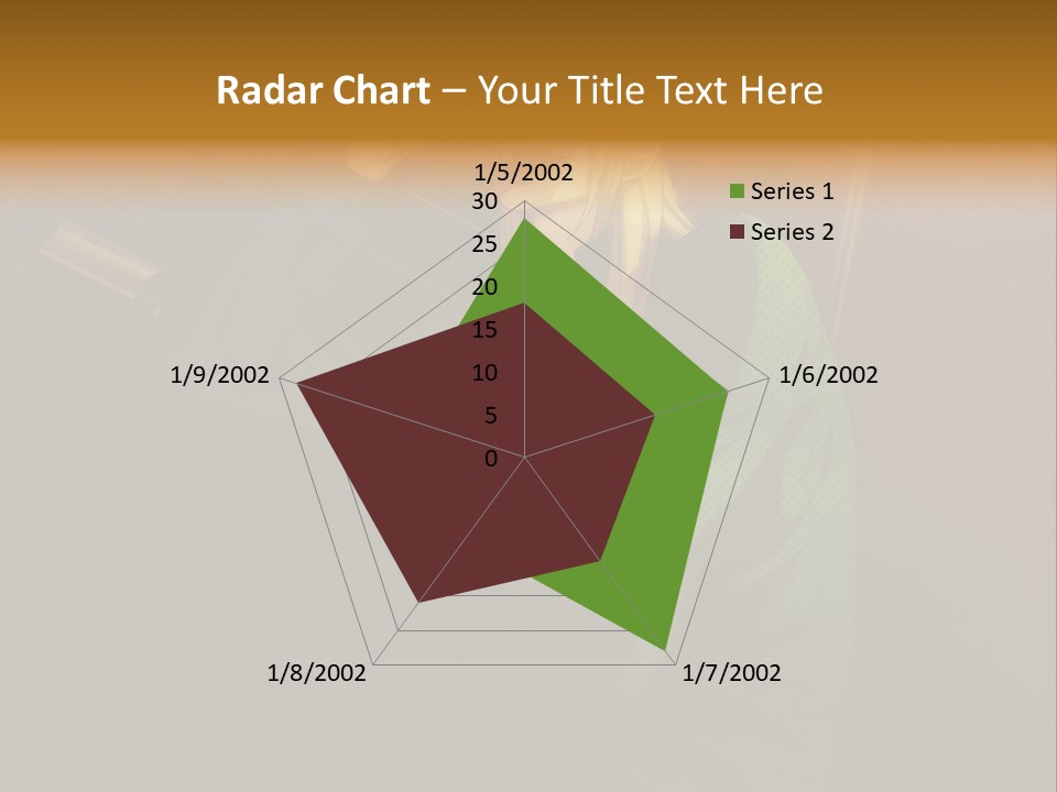 A Woman In A Green Shirt And Hat Holding A Toothbrush PowerPoint Template