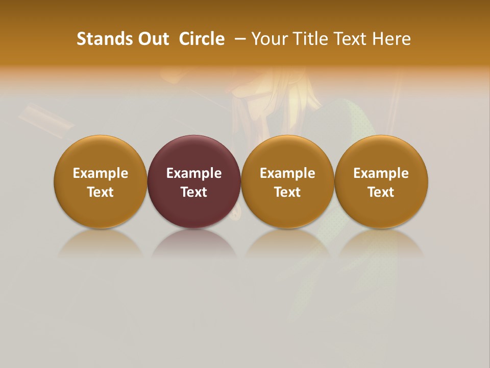 A Woman In A Green Shirt And Hat Holding A Toothbrush PowerPoint Template