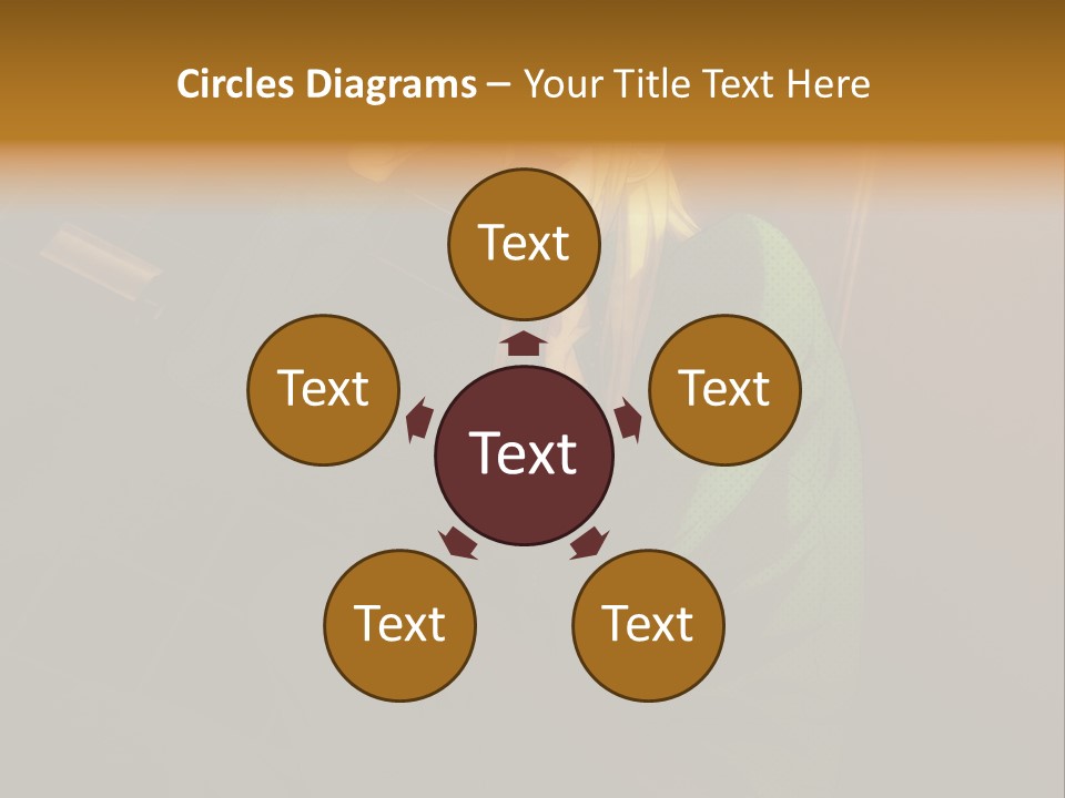 A Woman In A Green Shirt And Hat Holding A Toothbrush PowerPoint Template