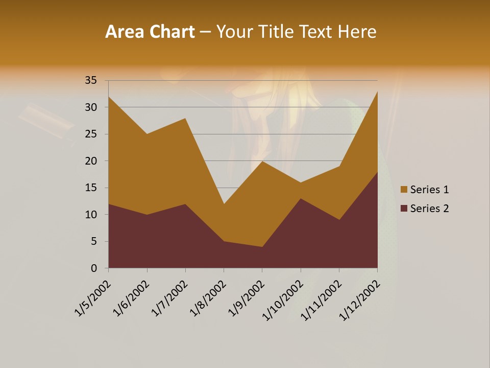 A Woman In A Green Shirt And Hat Holding A Toothbrush PowerPoint Template