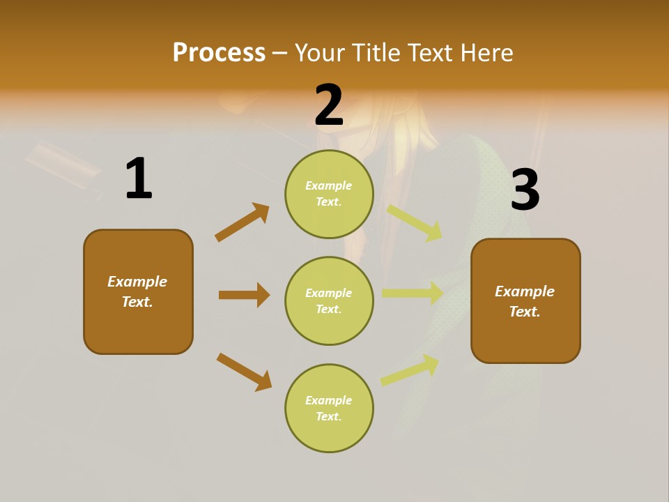 A Woman In A Green Shirt And Hat Holding A Toothbrush PowerPoint Template