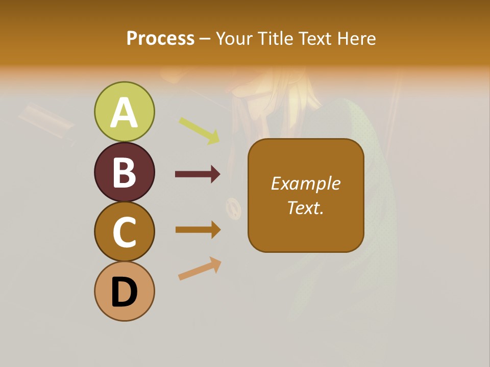 A Woman In A Green Shirt And Hat Holding A Toothbrush PowerPoint Template