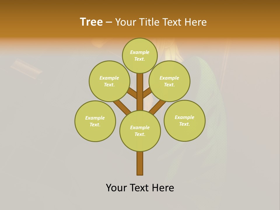 A Woman In A Green Shirt And Hat Holding A Toothbrush PowerPoint Template