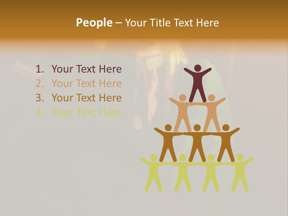 A Woman In A Green Shirt And Hat Holding A Toothbrush PowerPoint Template