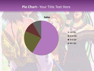 A Group Of Women Standing Next To Each Other PowerPoint Template