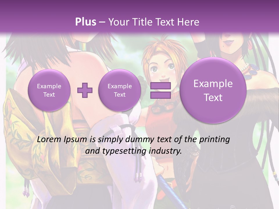 A Group Of Women Standing Next To Each Other PowerPoint Template